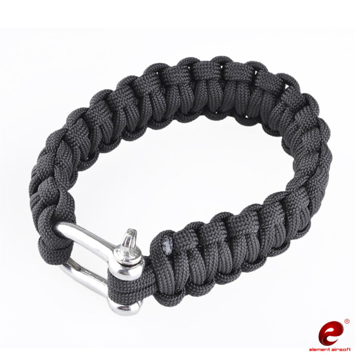 ELEMENT PARACORD KARKÖTŐ/BIZTONSÁGI KÖTÉL - FEKETE (EX372-BK)