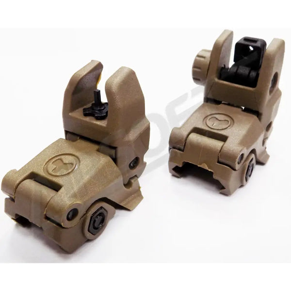 MAGPUL II REAR AND FRONT SIGHT/IRÁNYZÉK - TAN