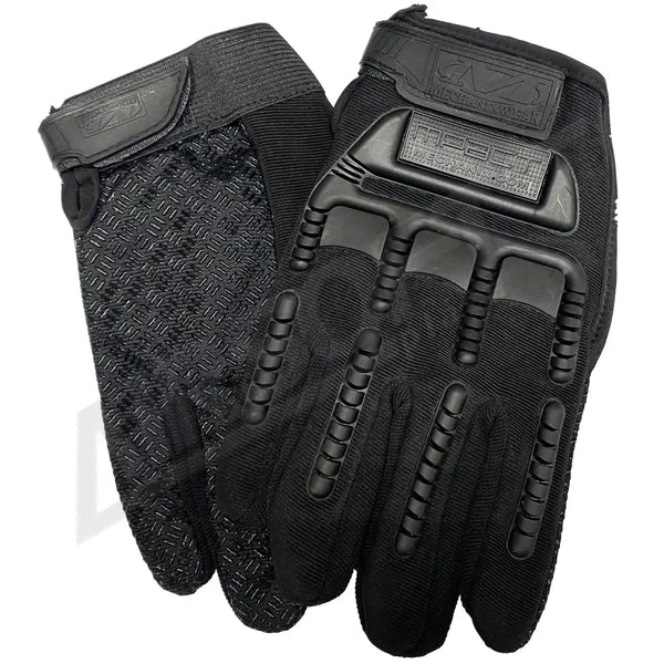 MECHANIX M-PACT KESZTYŰ CSÍKOS TENYÉRREL  - FEKETE - XL