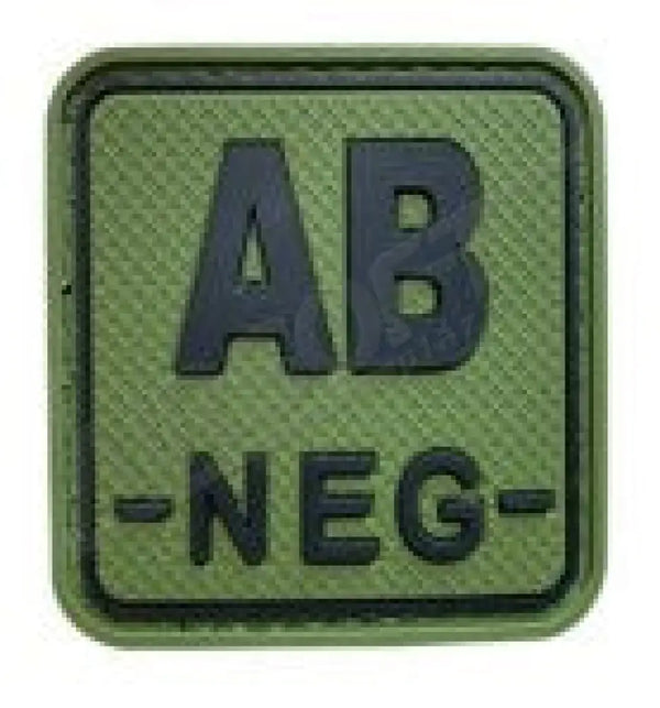 PATCH 1122 - AB NEG GREEN