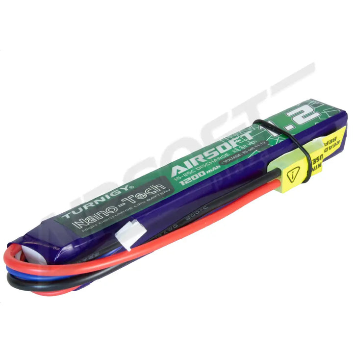 Turnigy Nano-Tech 1200Mah 3S 15~25C Lipo Airsoft Akkumulátor Ng1200A.3S.15 Akkumulátorok