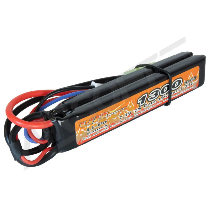 Vb Power 1300Mah 7.4V 15C Lipo Airsoft Akkumulátor - Pillangó Akku (Ap-91) Akkumulátorok