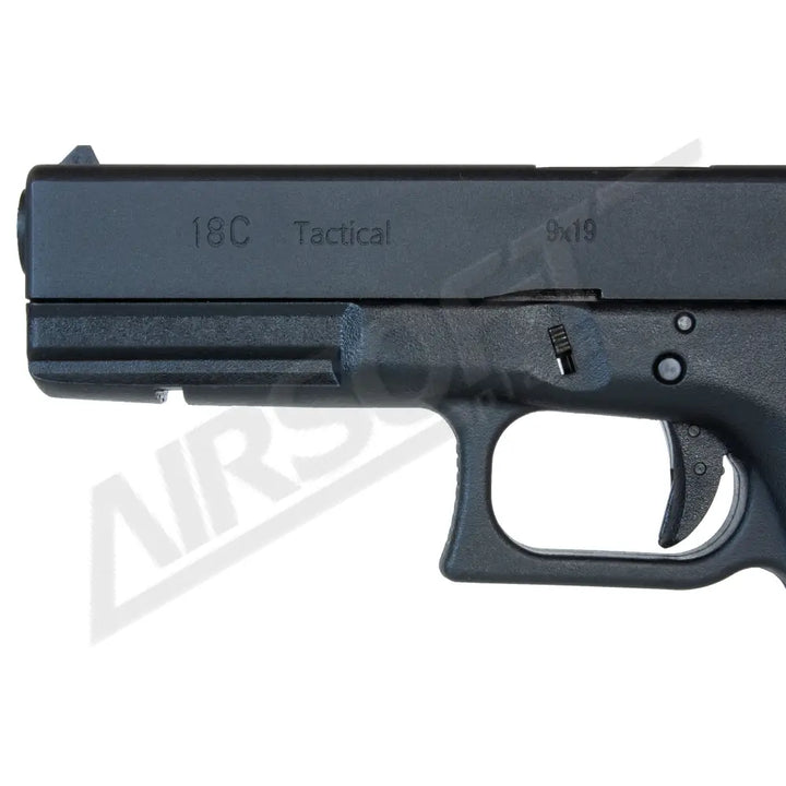 We Glock 18 Gen.3 Green Gáz Gbb - Fekete Gázos Pisztolyok