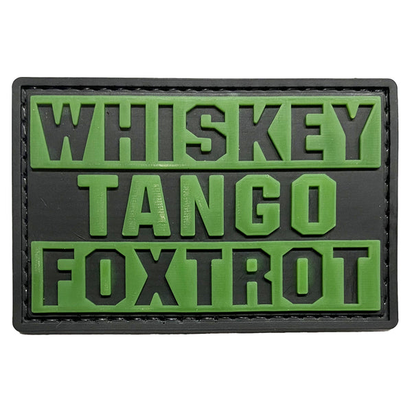 PATCH 0173  - WHISKEY TANGO FOXTROT - OD