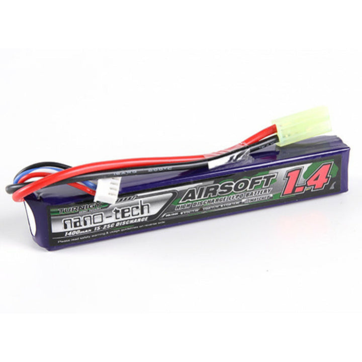 TURNIGY NANO-TECH 1400MAH 3S 15~25C LIPO AKKUMULÁTOR NG1400A.3S.15