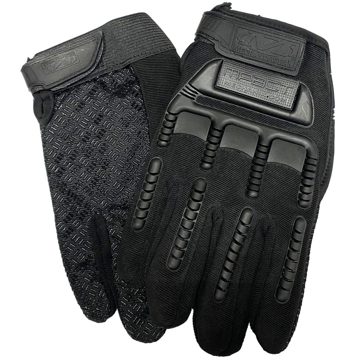 MECHANIX M-PACT KESZTYŰ CSÍKOS TENYÉRREL  - FEKETE - XL