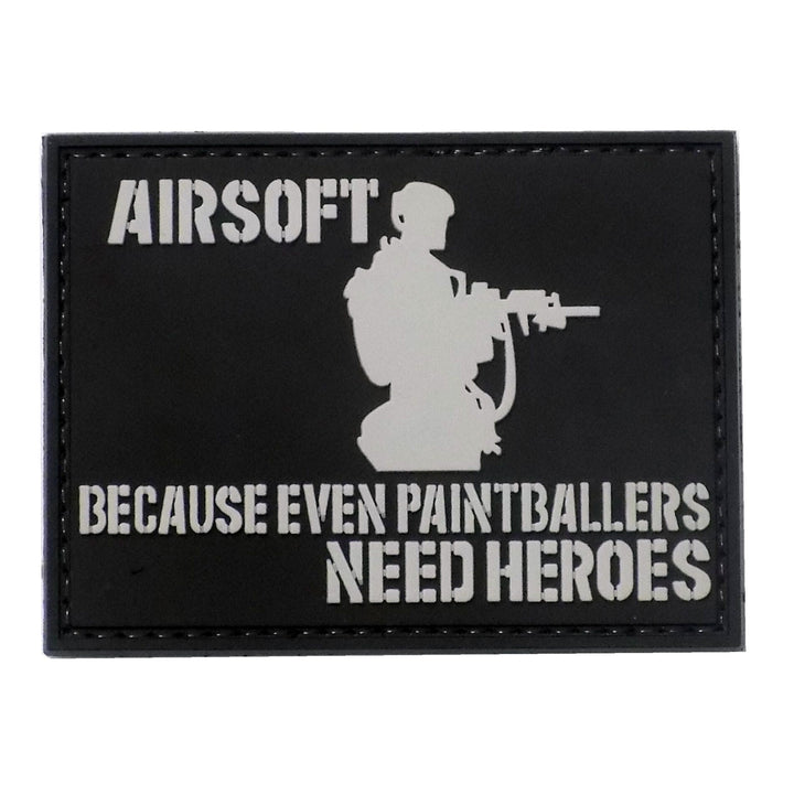 3D PVC PATCH - AIRSOFT BECAUSE EVEN